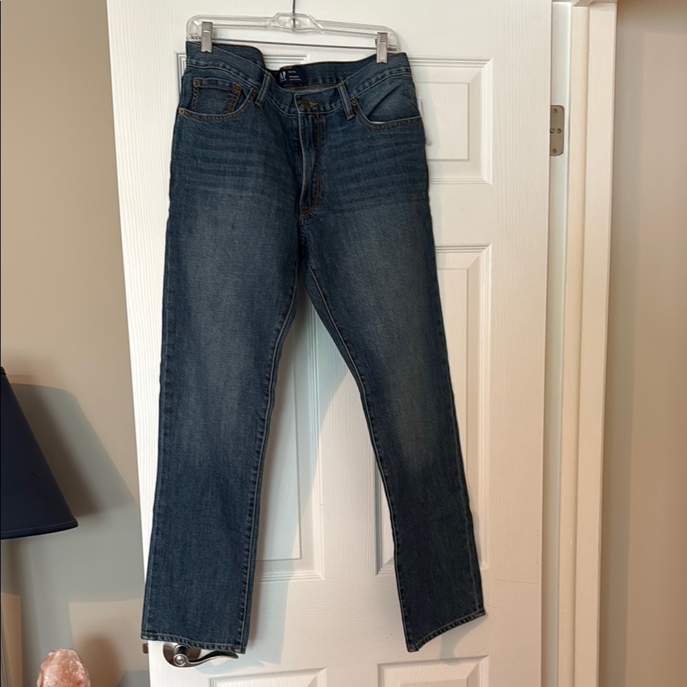 GAP Blue Straight Leg Jeans Classic Style
